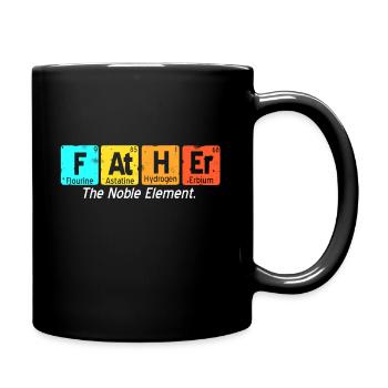 Père L'élément Noble - Mug uni - noir - Droite