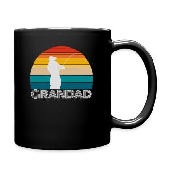 Cadeaux de pêche pour GRANDAD - Mug uni - noir - Droite