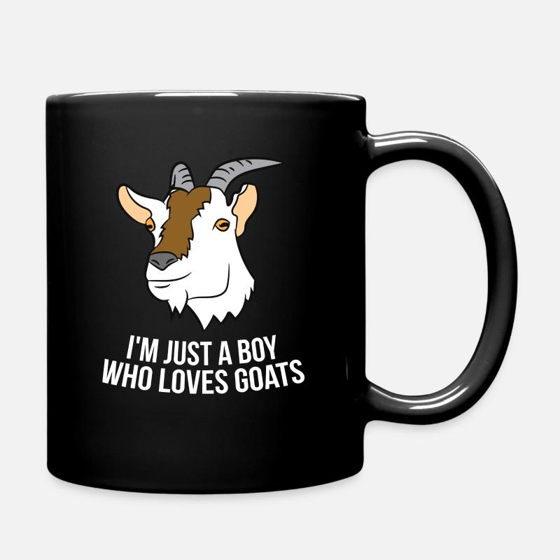 Un seul garçon de chèvres Aime - Mug uni - noir