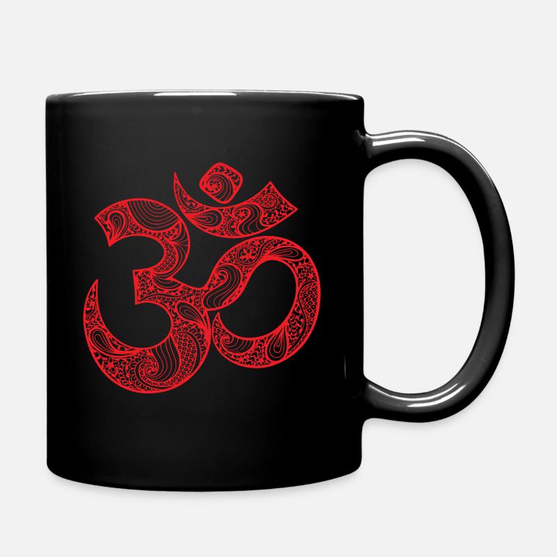 Buddhismus Zen Symbol GOA Techno - Tasse einfarbig - Schwarz