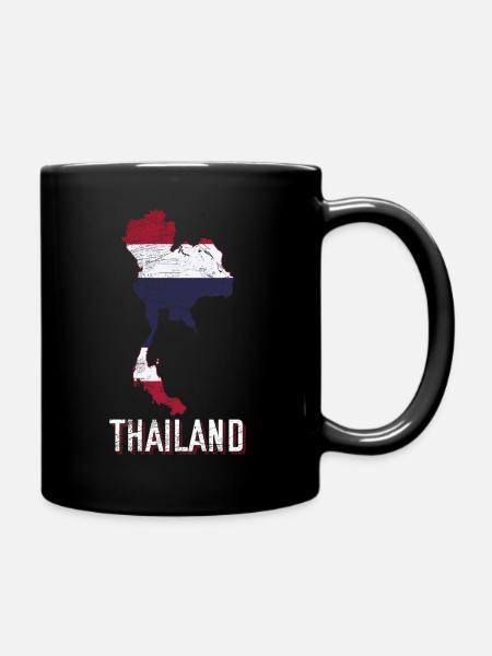 Thaïlande Fan - Mug uni - noir