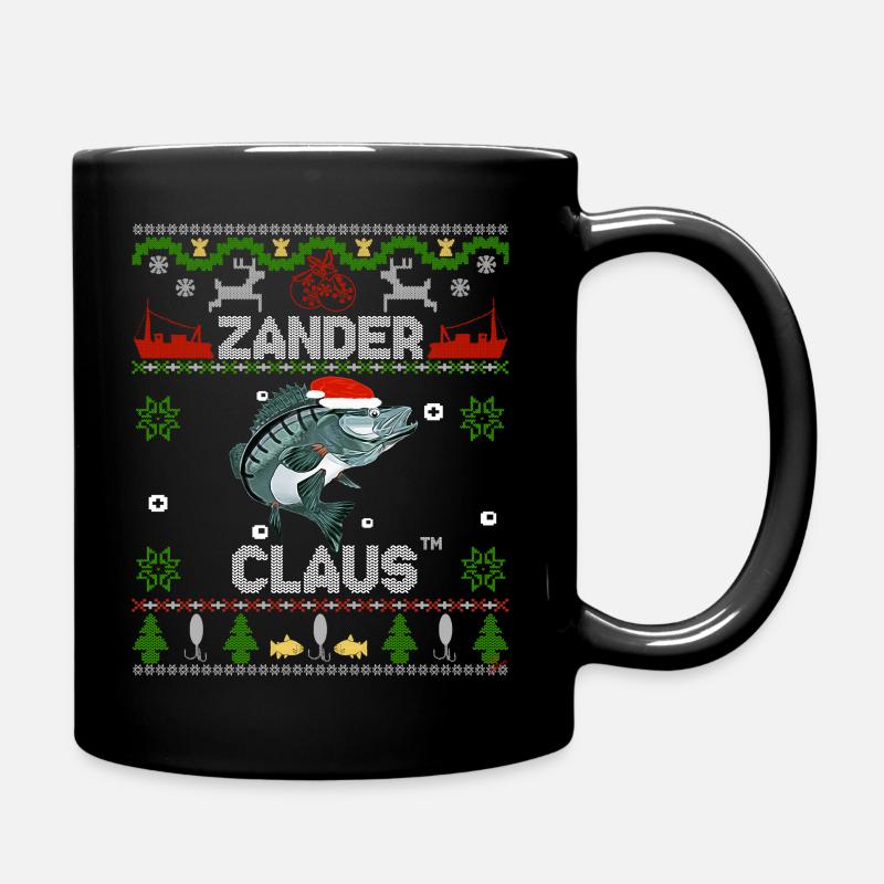 Zander Claus ® Das Original !!!Weihnachtsoutfit - Tasse einfarbig - Schwarz