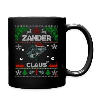 Zander Claus ® La tenue de Noël originale! - Mug uni - noir - Droite