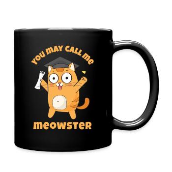 Dive Meowster | Cadeaux drôles de plongée sous-marine pour la plongée - Mug uni - noir - Droite
