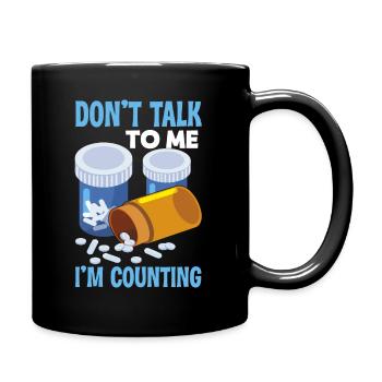 Apotheker Apothekerin Pharmazeut - Tasse einfarbig - Schwarz - Rechts