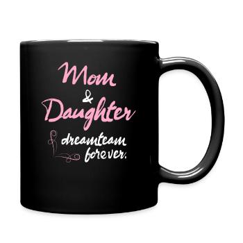 Cadeau de rêve pour maman et fille pour toujours - Mug uni - noir - Droite