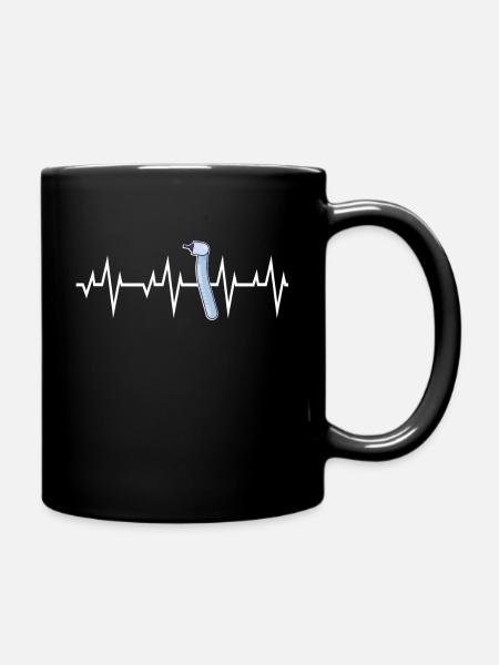 Zahnarzt - Tasse einfarbig - Schwarz