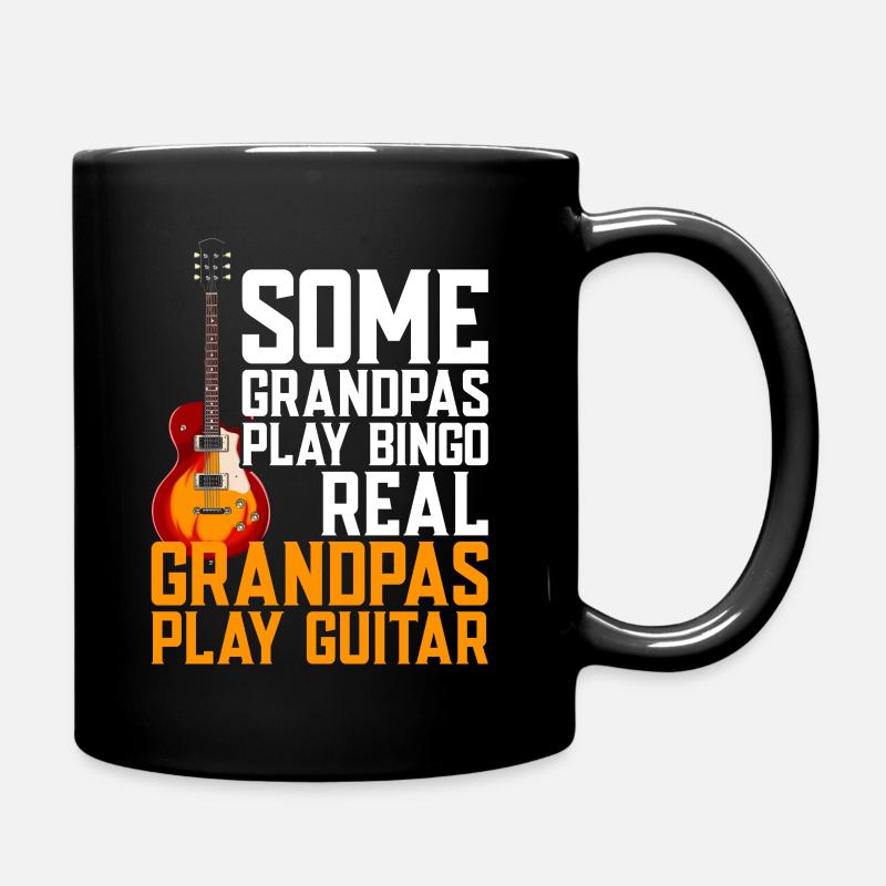 Guitare - Mug uni - noir
