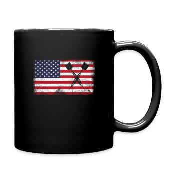 Darts USA - Mok uni - zwart - Rechts
