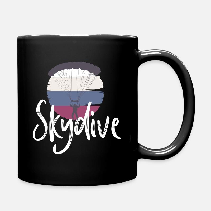 parachutisme parachute parachutisme parachutisme - Mug uni - noir