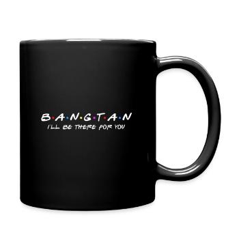 Bangtan KPOP Beats Korean Popmusik - Tasse einfarbig - Schwarz - Rechts