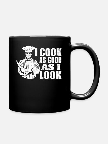 Cuisinier cuisinier cuisinier chef cuisinier - Mug uni - noir