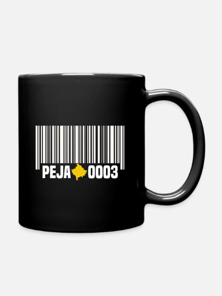 Peja Kosovo 03 Geschenk für Männer - Tasse einfarbig - Schwarz
