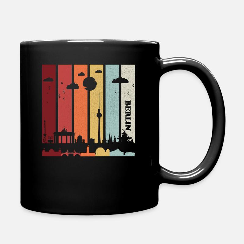 Berlin Shirt Vintage Berlin - Tasse einfarbig - Schwarz