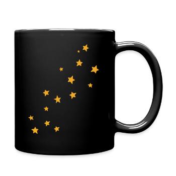 Stars - Full Colour Mug - black - Right