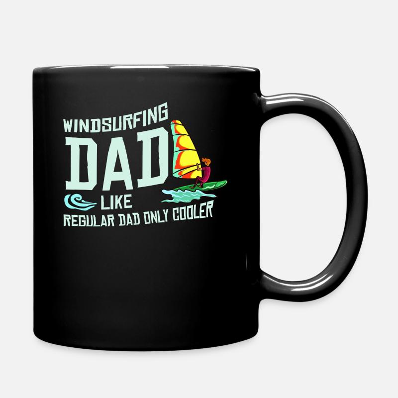 Windsurfen Windsurfer Surfbrett Wind Surfen - Tasse einfarbig - Schwarz