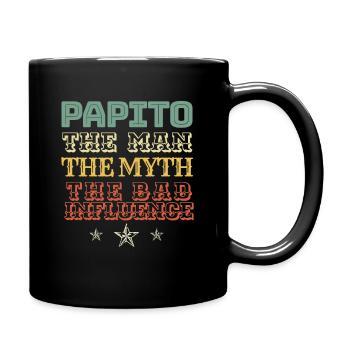 Soccer PAPITO - Tasse einfarbig - Schwarz - Rechts