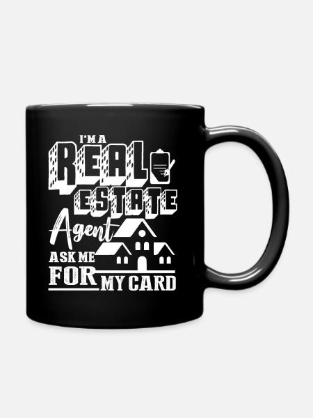 Agent immobilier Je suis un agent immobilier - Mug uni - noir