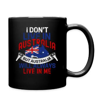 Australia - Full Colour Mug - black - Right