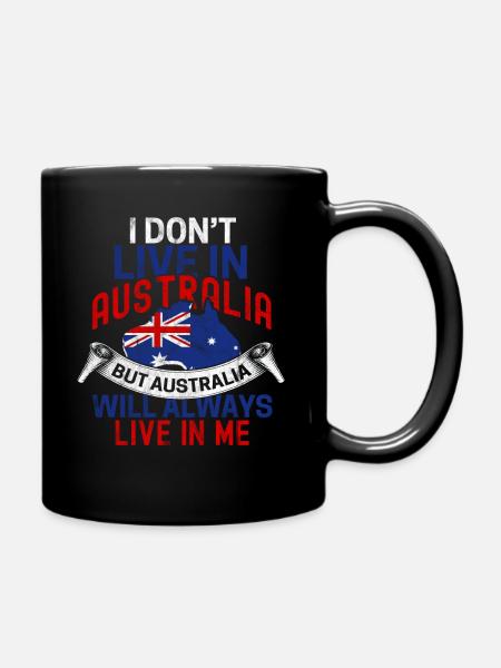 Australie - Mug uni - noir