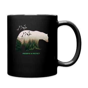 Nature conservation protection de l'environnement protection du climat cadeau - Mug uni - noir - Droite