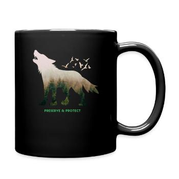 Nature conservation protection de l'environnement protection du climat cadeau - Mug uni - noir - Droite