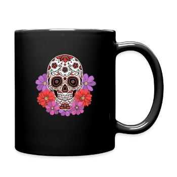 Cadeau Dia De Los Muertos Skull Mexico - Mug uni - noir - Droite