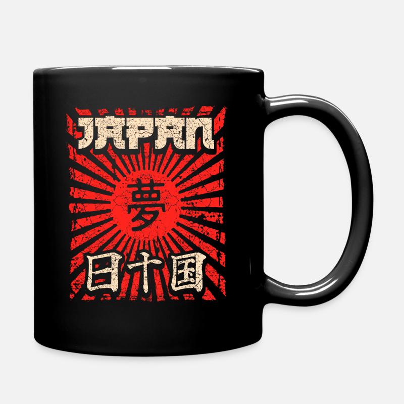 Japanese design - Full Colour Mug - black