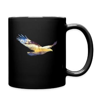 Eagle mountains - Full Colour Mug - black - Right