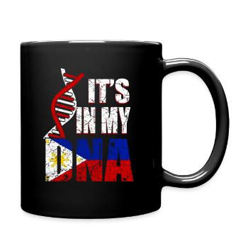Philippine DNA - Full Colour Mug - black - Right