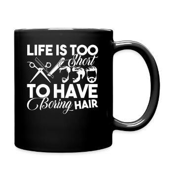 Barber Proud To Be A Barber - Full Colour Mug - black - Right