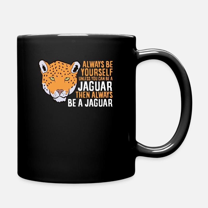 Doux Jaguar Soyez Une Jaguar - Mug uni - noir