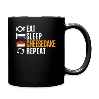cheesecake - Mug uni - noir - Droite