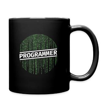 Programmer Programmierer Coding - Tasse einfarbig - Schwarz - Rechts