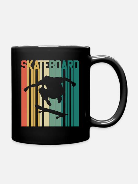 skateboarder design skateboard - Mug uni - noir