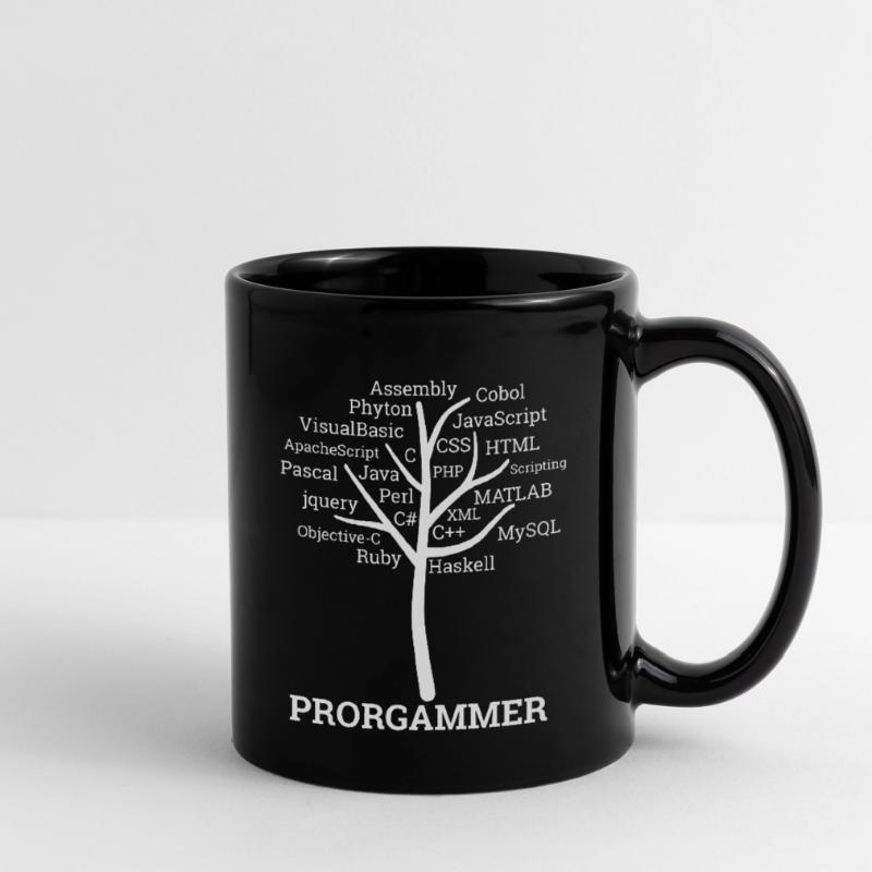 "Programmer Tree" | Programmierer Tasse einfarbig