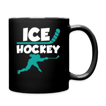 Hockey sur glace - Hockey sur glace Hockey sur glace - Mug uni - noir - Droite