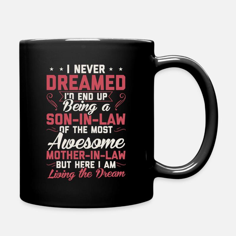 Idée cadeau cadeau fils dans la loi gendre - Mug uni - noir