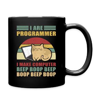 Programmeurs Don Admin Informatique Informaticien - Mug uni - noir - Droite