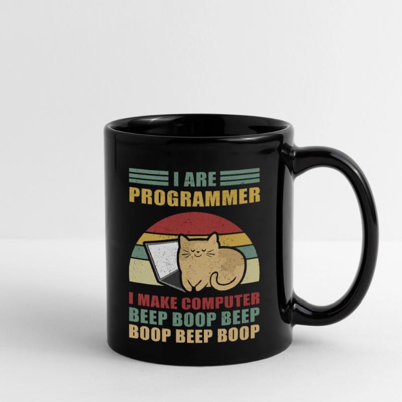 Programmierer Geschenk Admin Computer Informatiker Tasse einfarbig