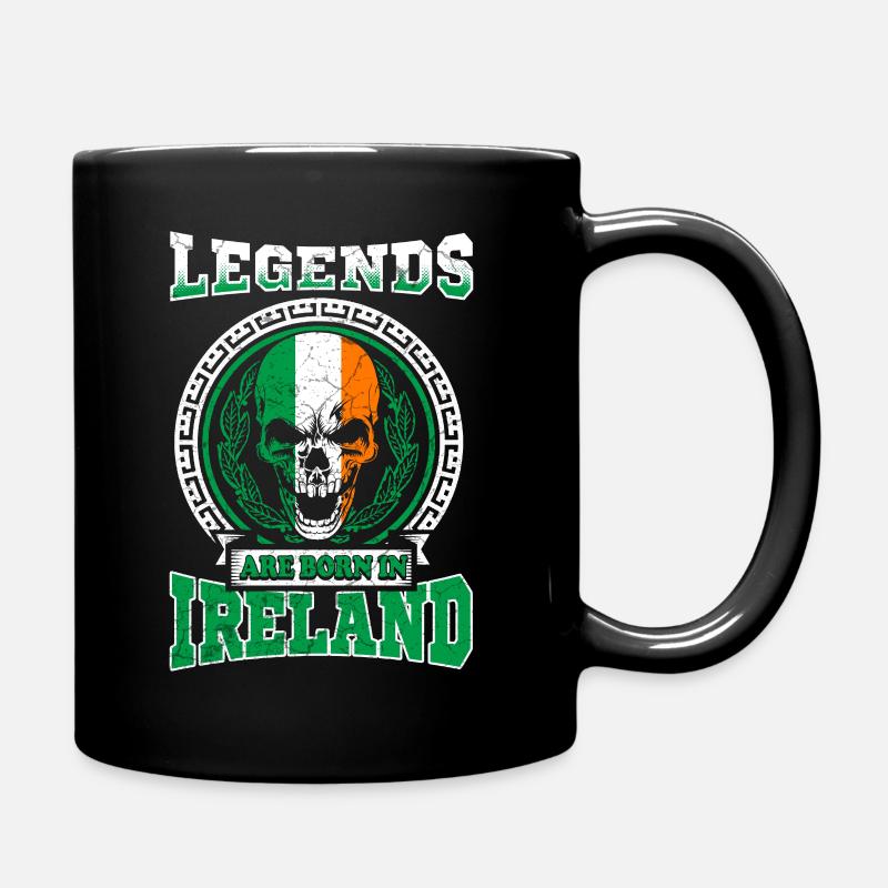 Les légendes naissent en Irlande - Mug uni - noir