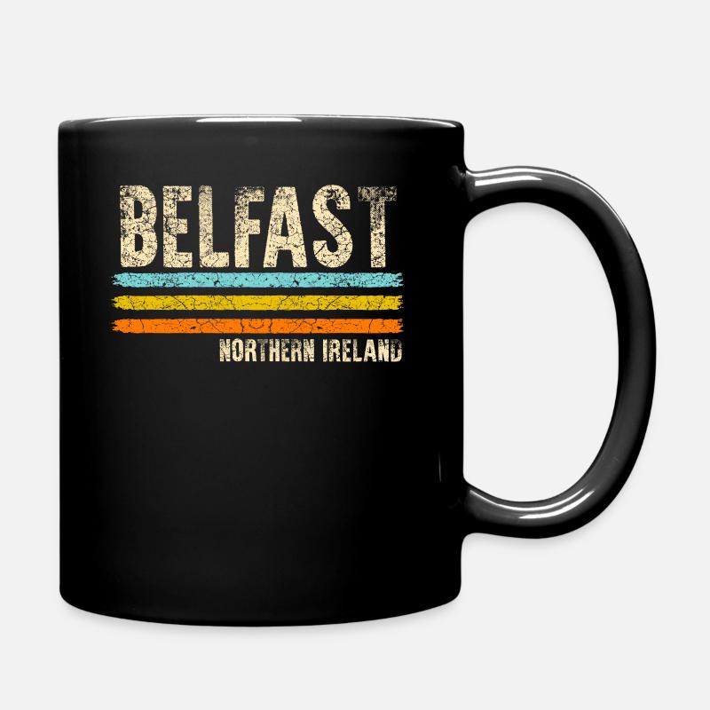Belfast Nordirland - Tasse einfarbig - Schwarz