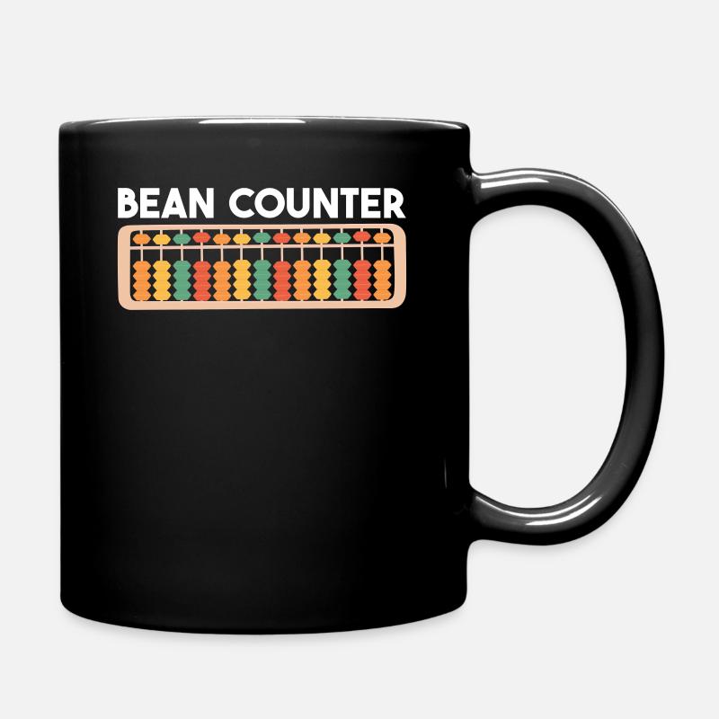 Compteur de haricots Comptabilité numéros de saison fiscale - Mug uni - noir