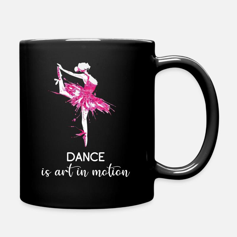La danse classique est un art en mouvement - Mug uni - noir