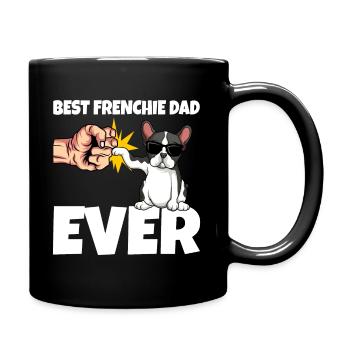 Best Frenchie Dad Ever French Bulldog - Full Colour Mug - black - Right