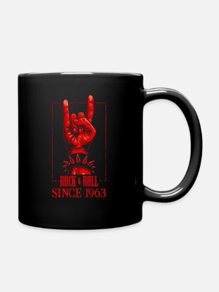 Rock & Roll depuis 1963 - 57e anniversaire - Mug uni - noir