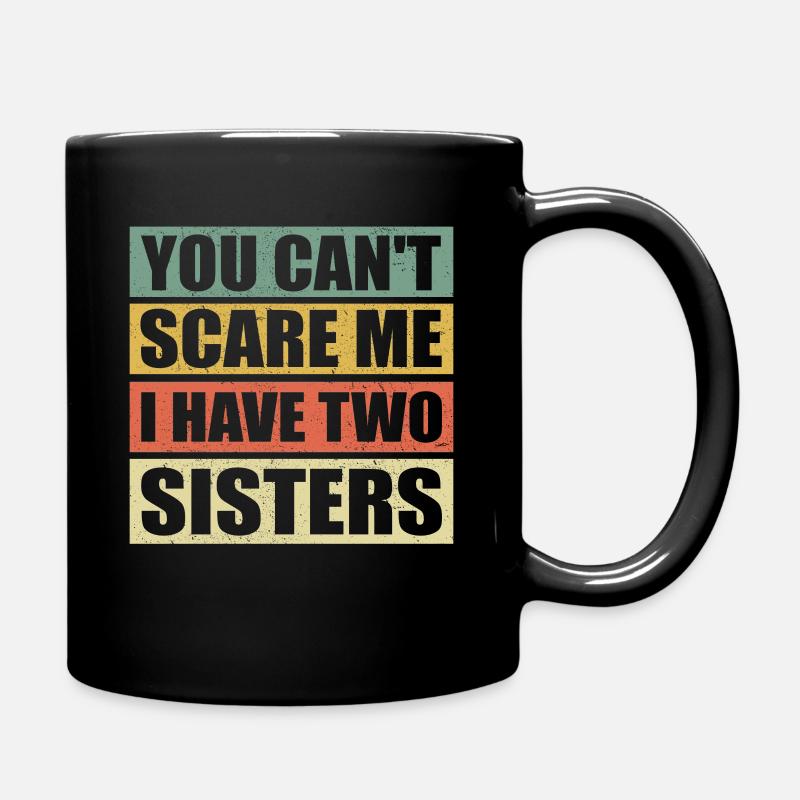 Bruder Geschenk lustig Geburtstag Geschenkidee - Tasse einfarbig - Schwarz