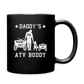 Conception de quad pour votre fils - Mug uni - noir - Droite