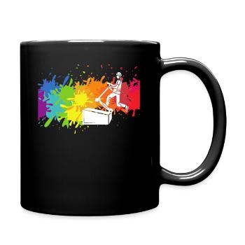 Freestyle Scoot 2 Street Skatepark - Full Colour Mug - black - Right
