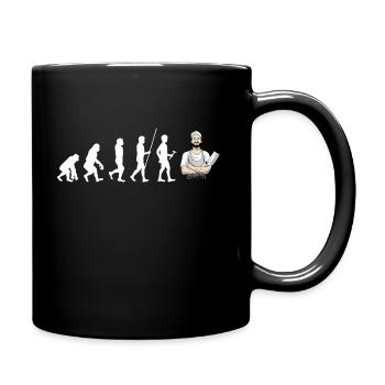 Boucher - Mug uni - noir - Droite
